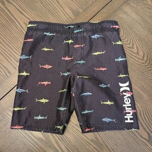 Hurley Shark Print Swim Shorts